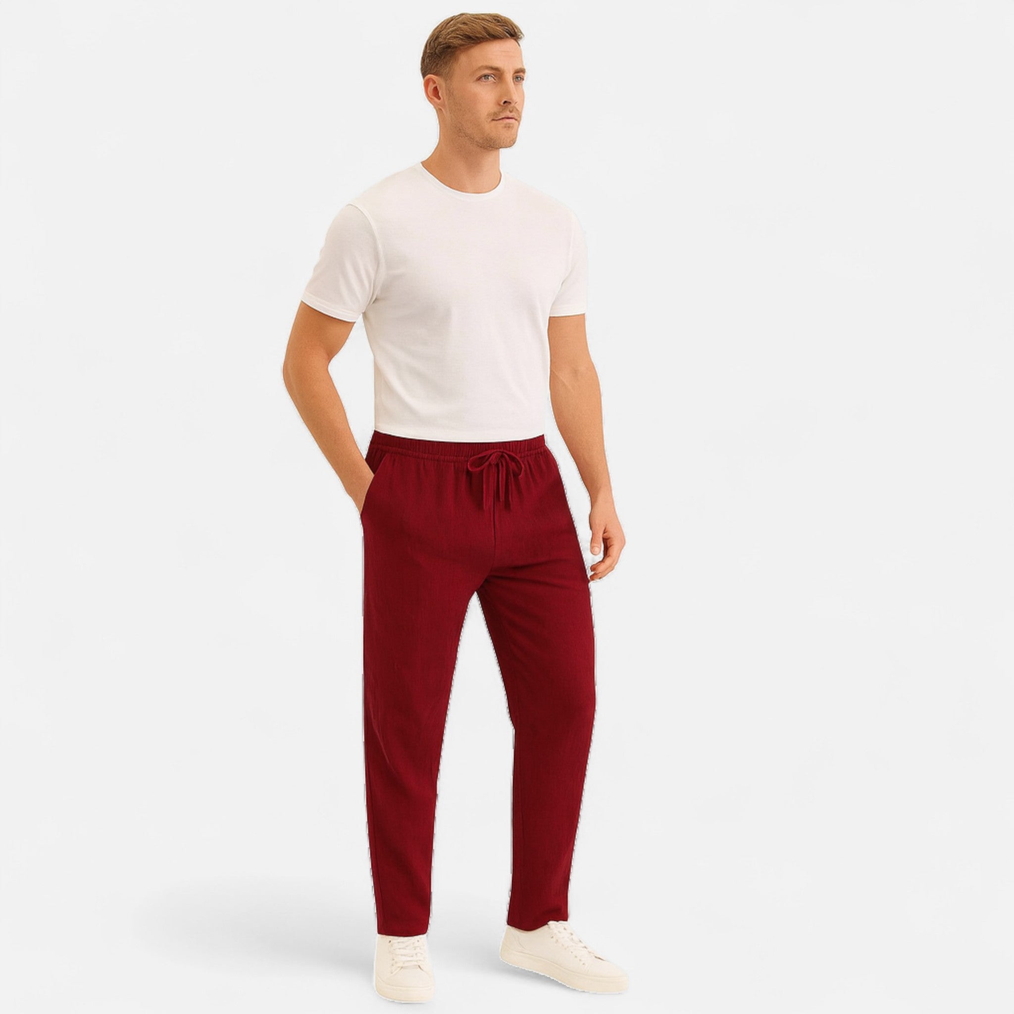 Soreux | Pantalon Slim en Lin pour Homme