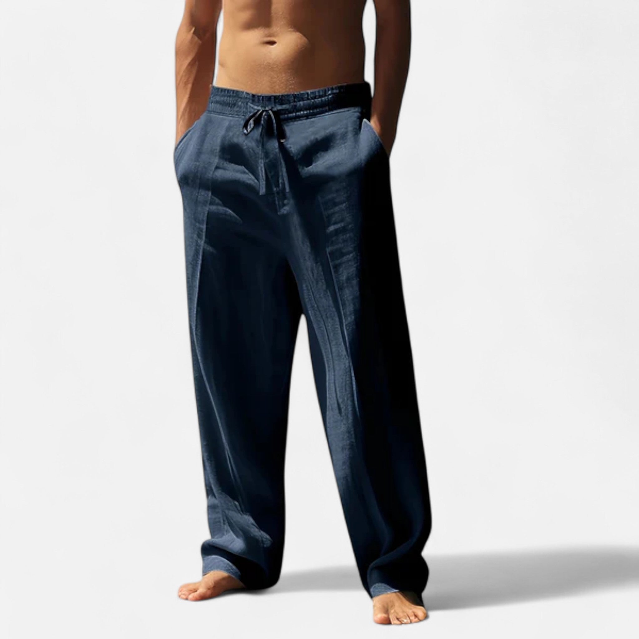 Soreux | Pantalon Décontracté en Lin pour Homme
