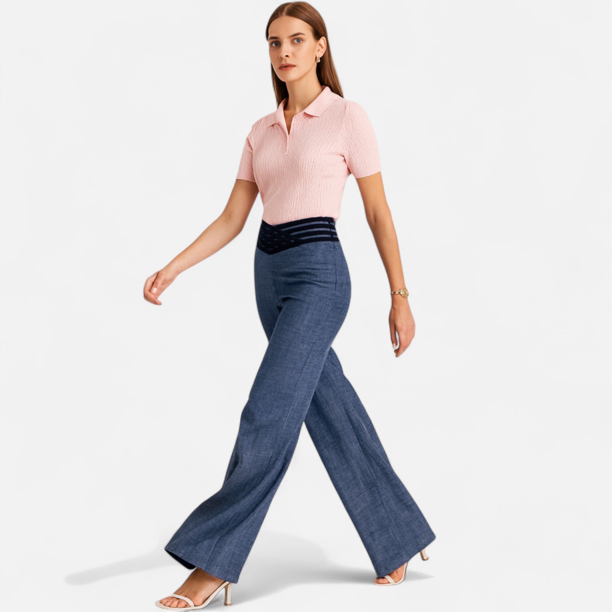 Soreux | Pantalon Évasé Élégant pour Femme