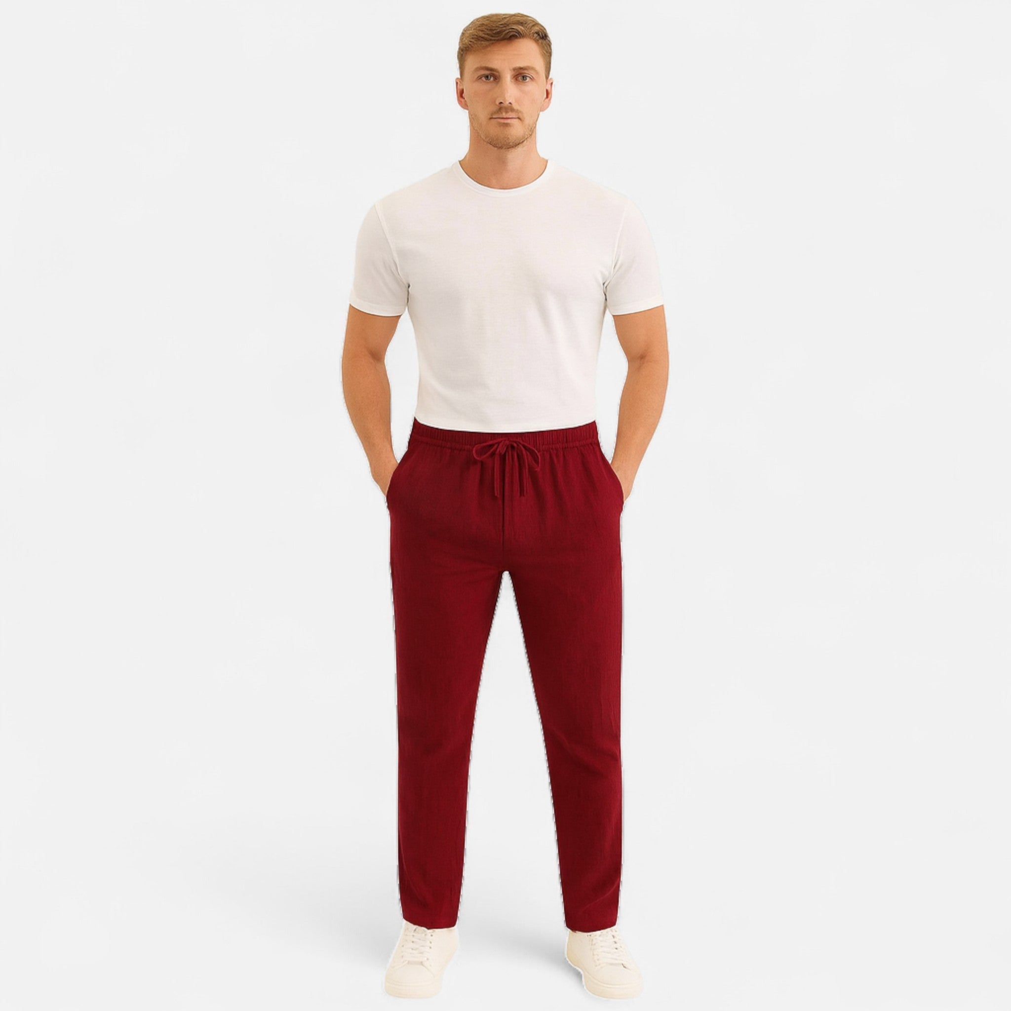 Soreux | Pantalon Slim en Lin pour Homme