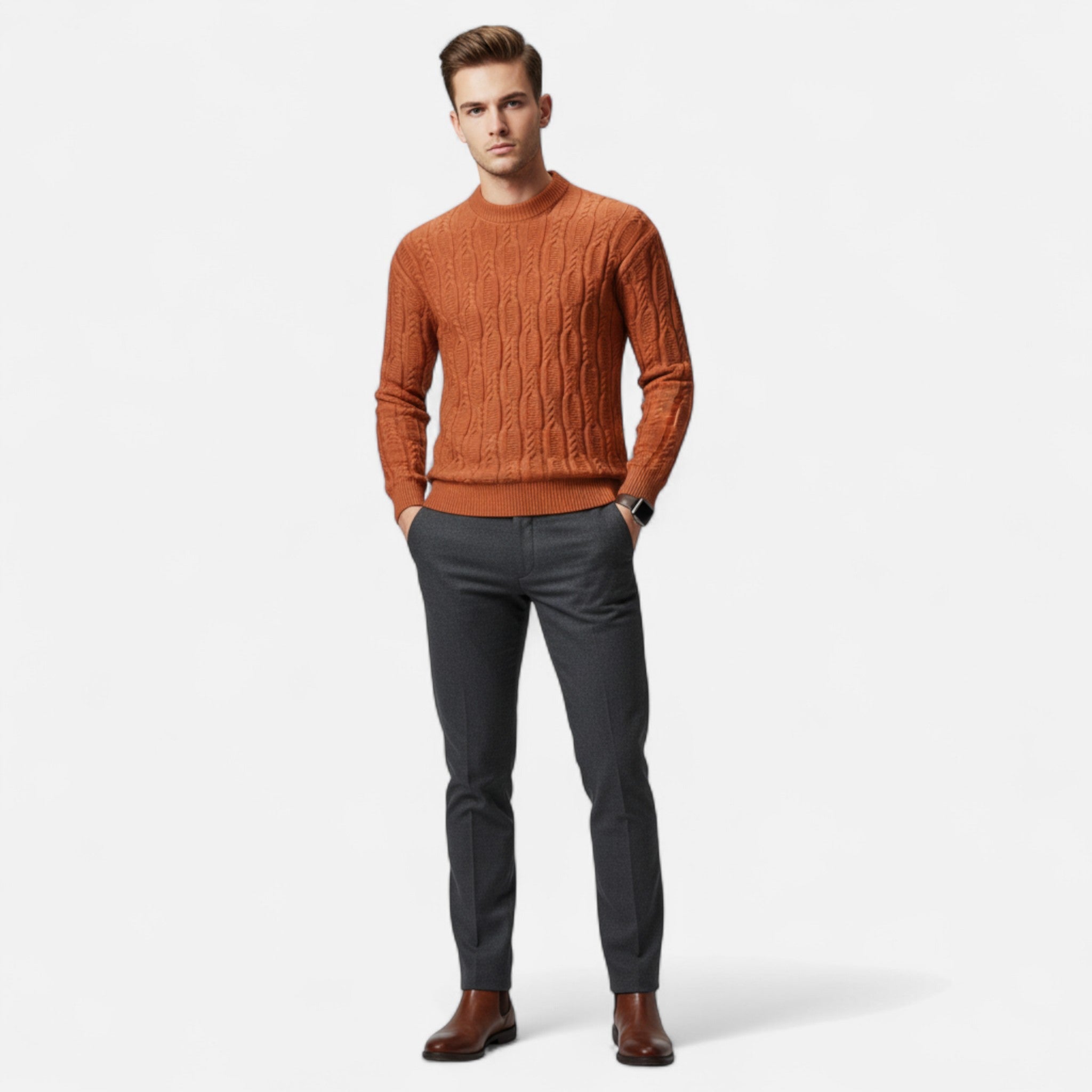 Soreux | Pull Col Rond Classique pour Homme