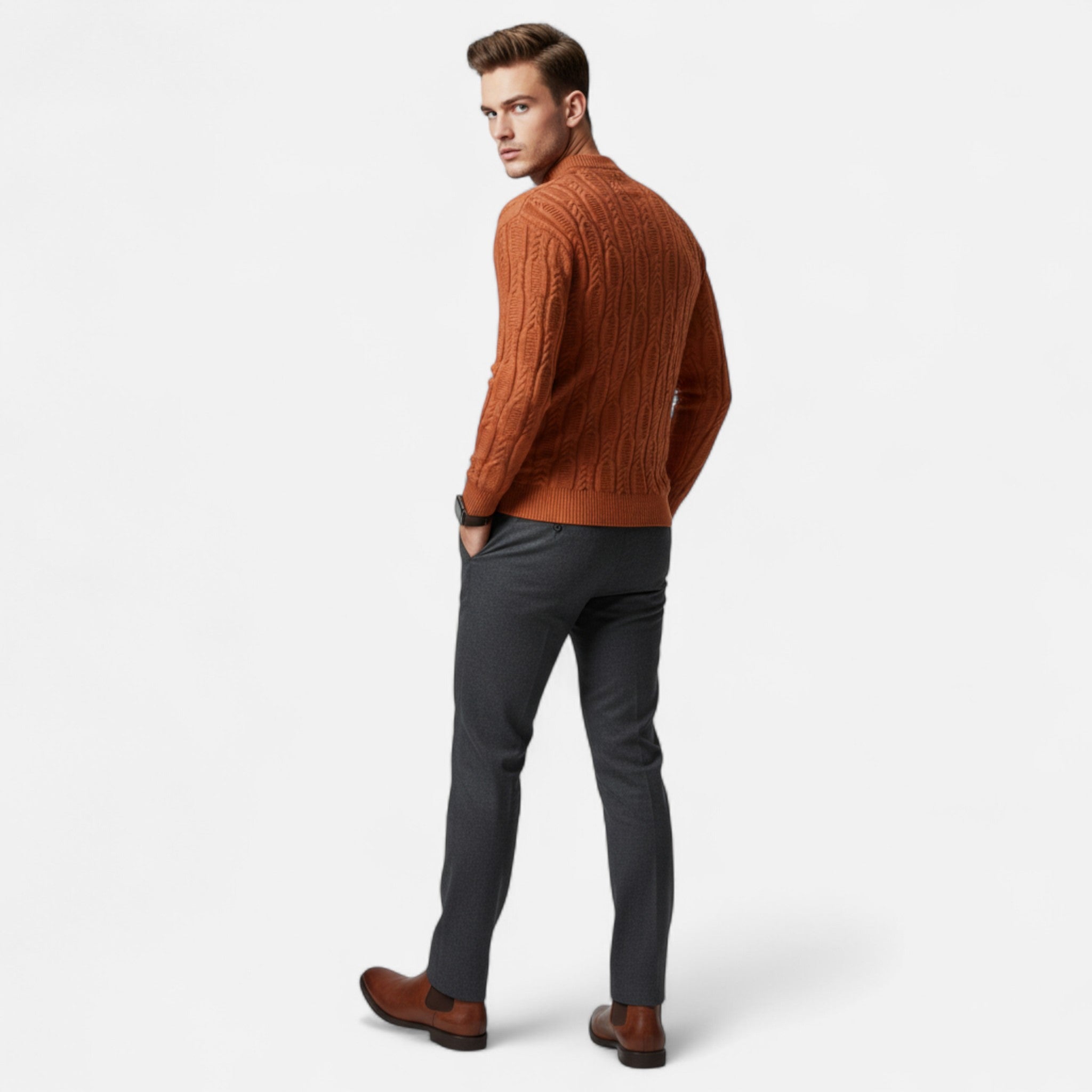 Soreux | Pull Col Rond Classique pour Homme