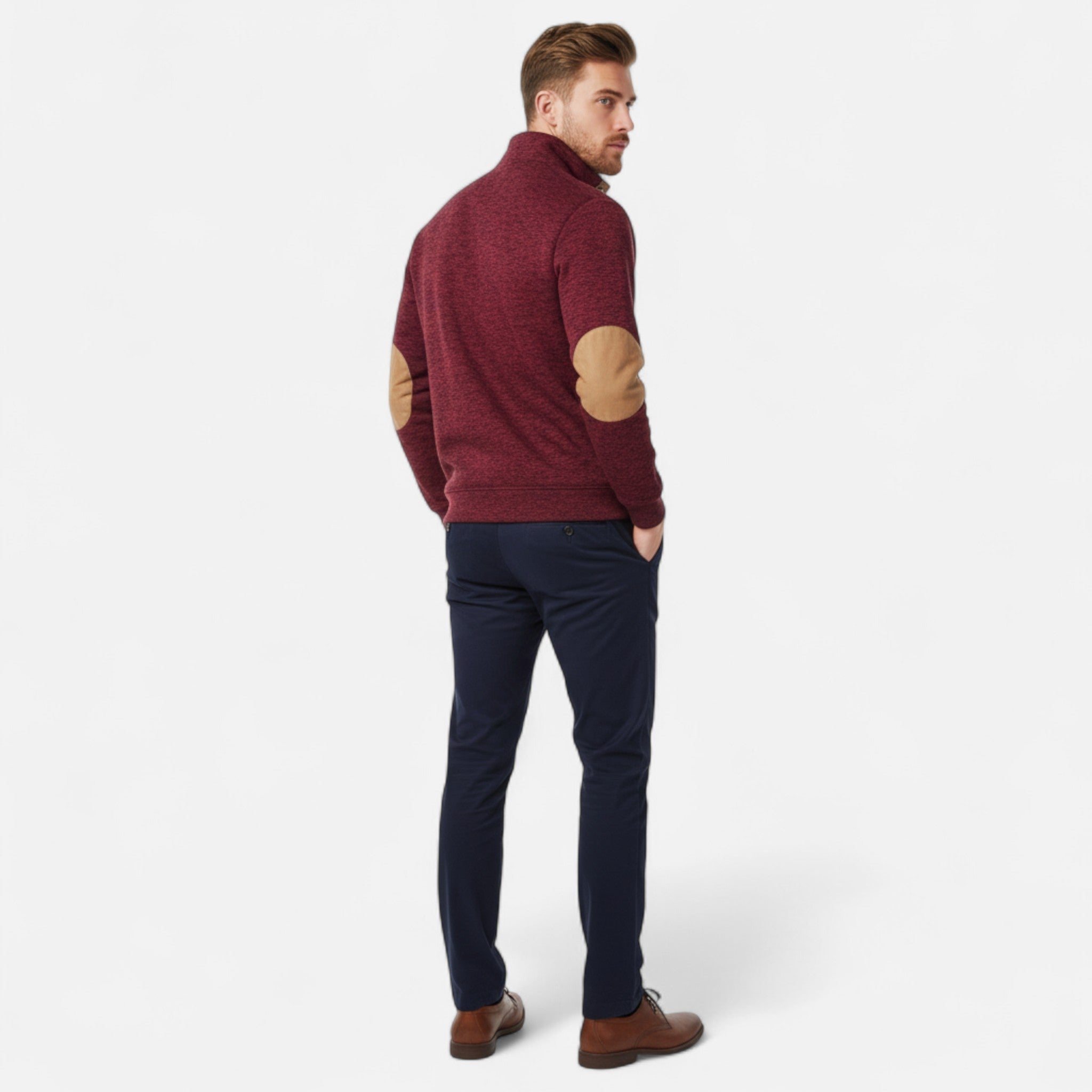 Soreux | Pull à Col Montant en Maille pour Homme