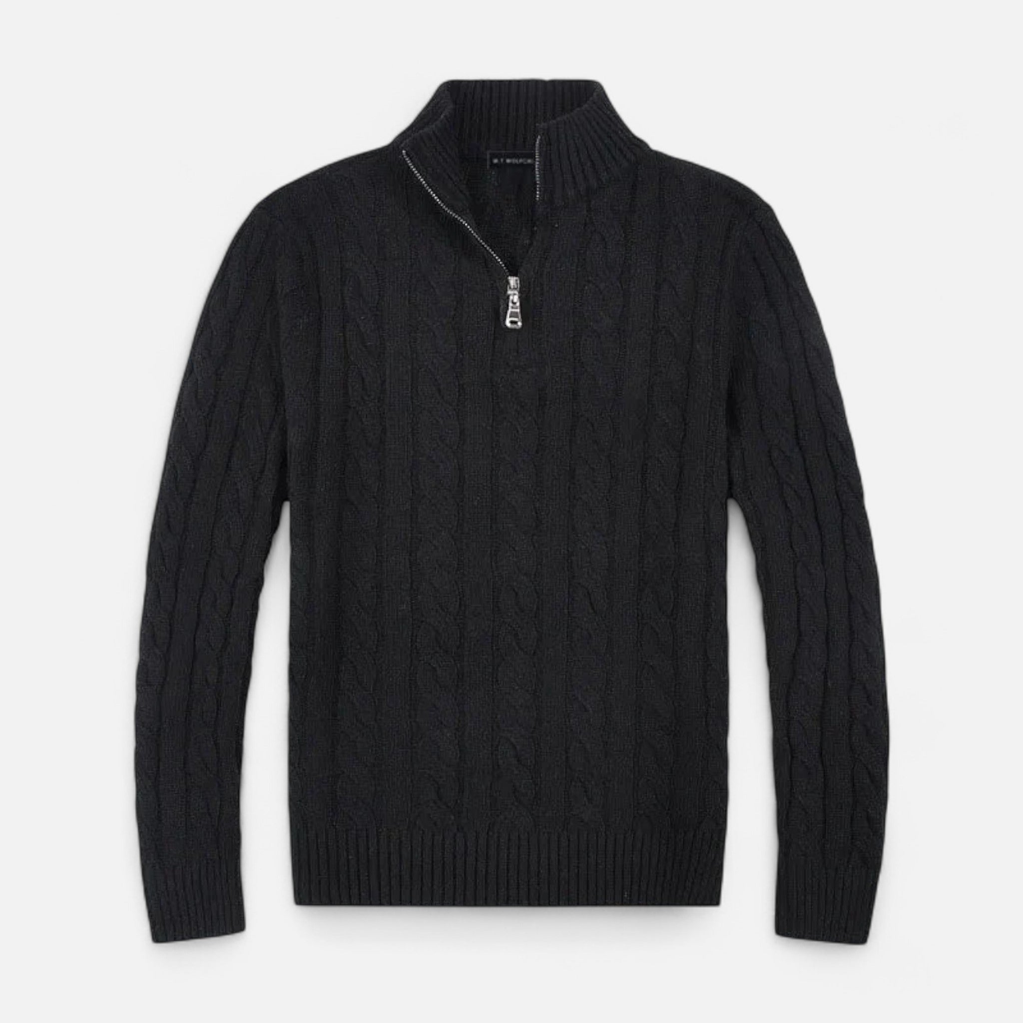 Soreux | Pull Zippé en Coton Luxe pour Homme