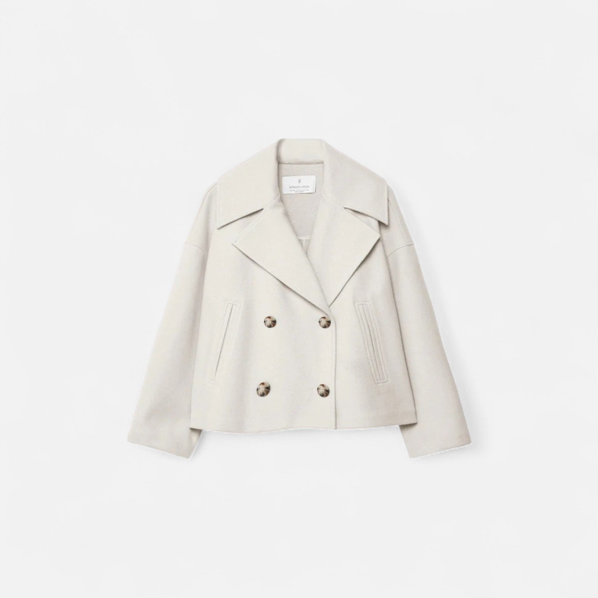 Soreux | Manteau Croisé en Laine pour Femme