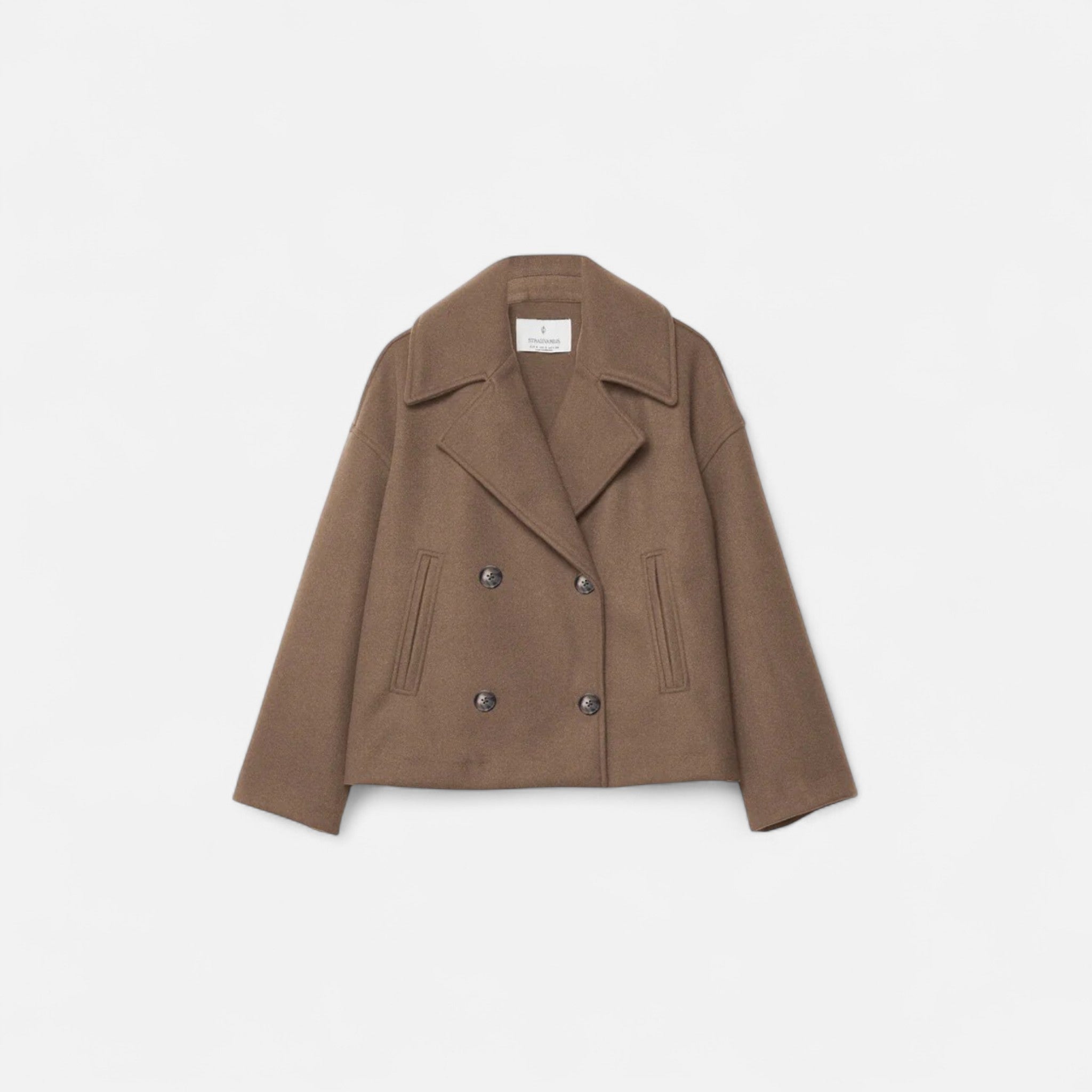 Soreux | Manteau Croisé en Laine pour Femme